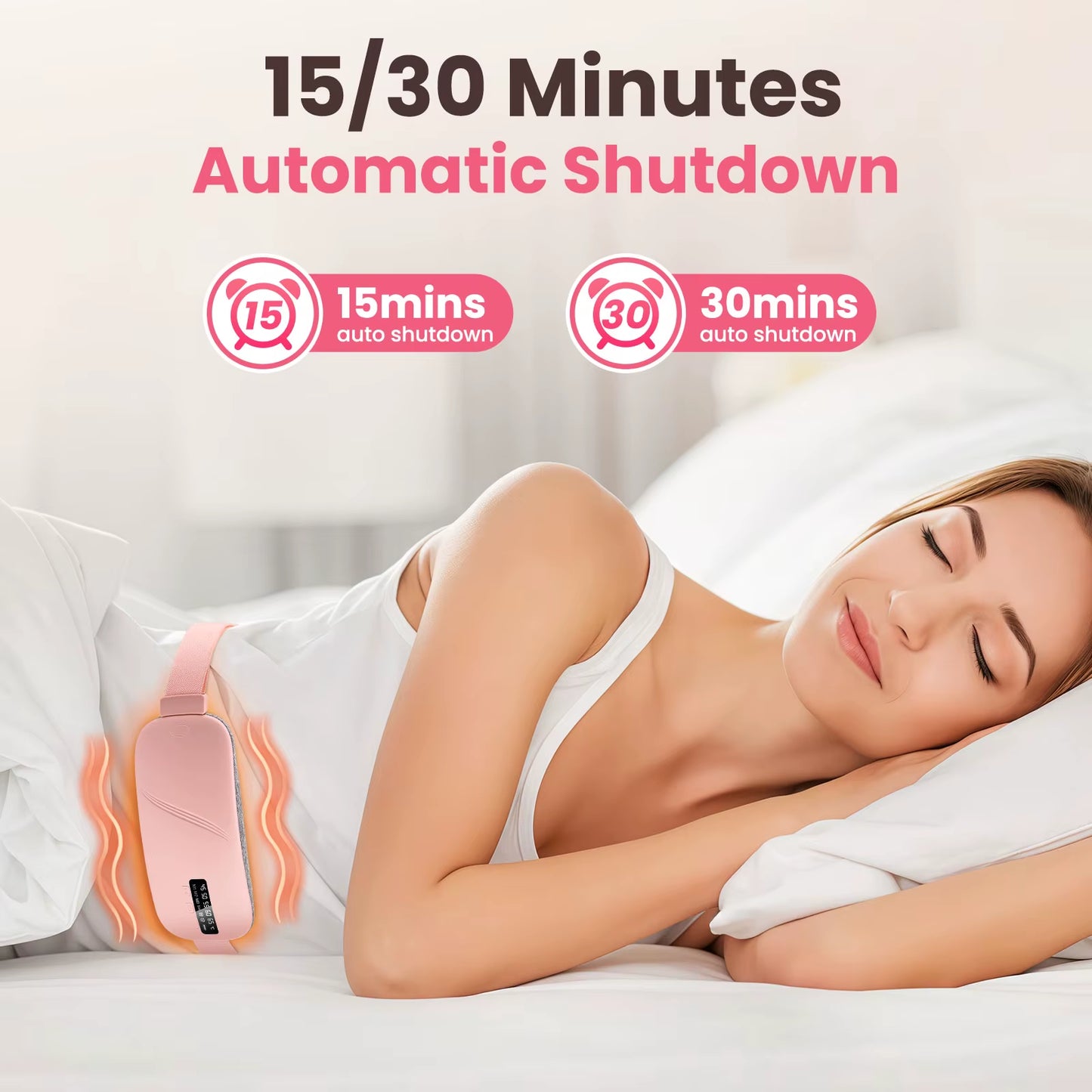 Discomfort Periods Massager Heater